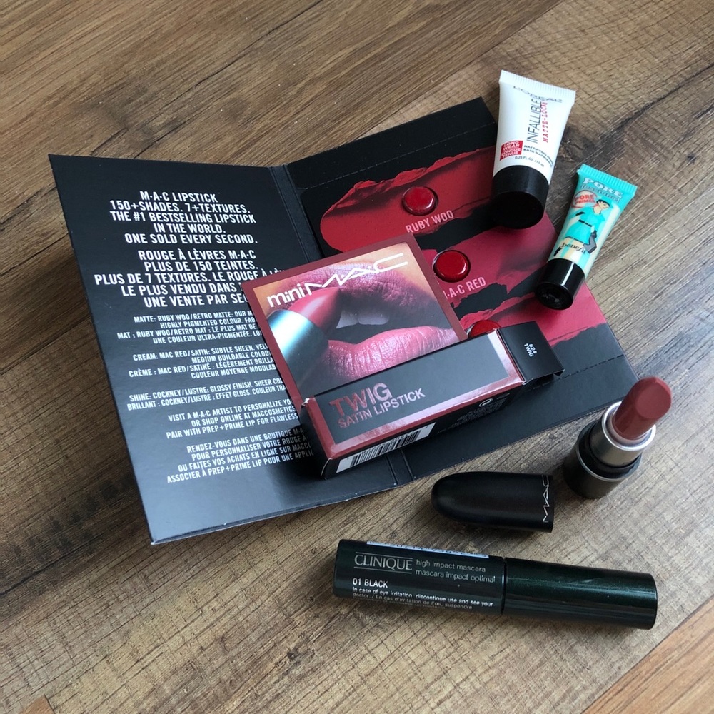 5pcs sample makeup